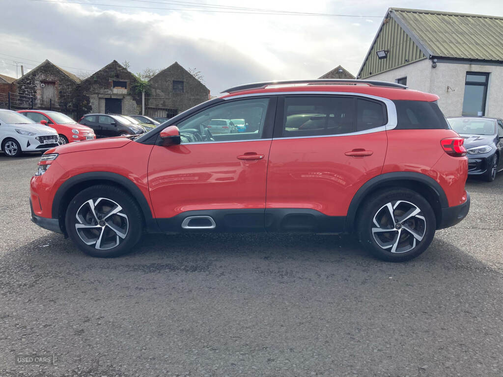 Citroen C5 Aircross 1.5 Bluehdi 130 Flair Eat8 KT69UDE Red #4