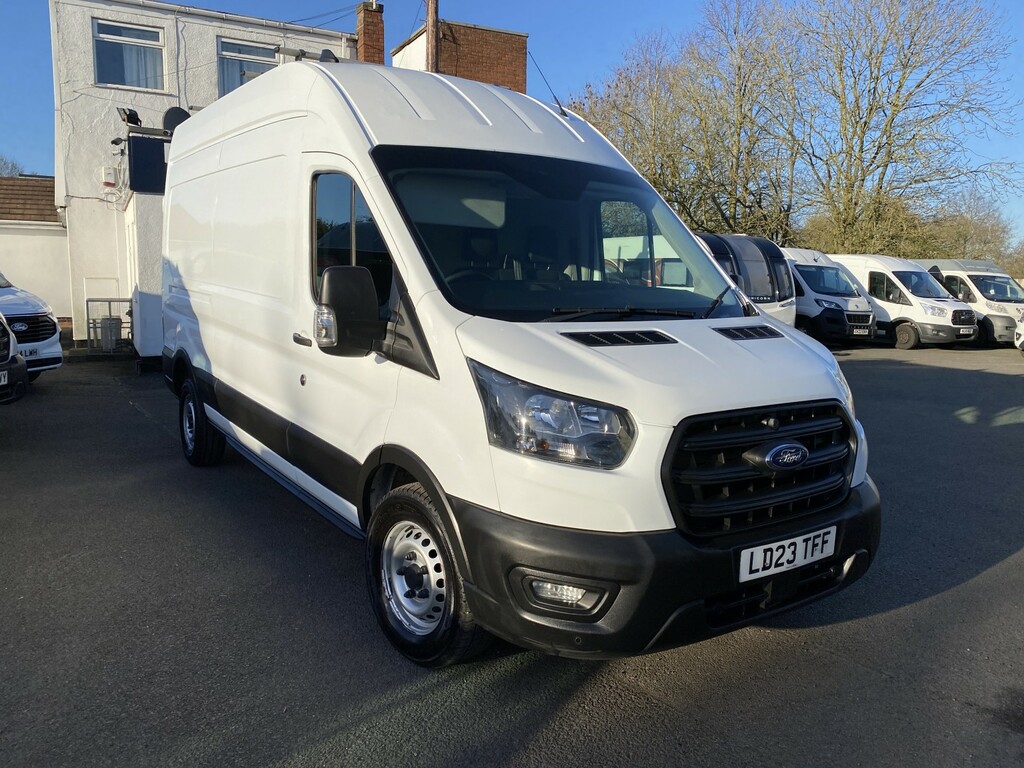 Ford Transit Custom Panel Van 2.0 Transit Leader Van 350 L3 2.0L Ecobl White