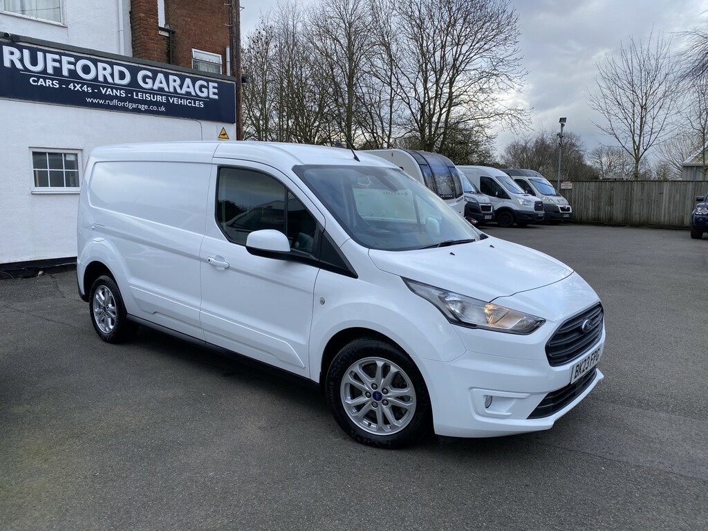 Ford Transit Connect Panel Van 1.5 Transit Connect Limited Van Lwb 250 BK23FPG White #2