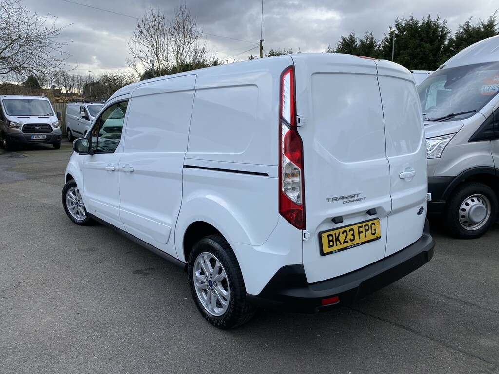 Ford Transit Connect Panel Van 1.5 Transit Connect Limited Van Lwb 250 BK23FPG White #5