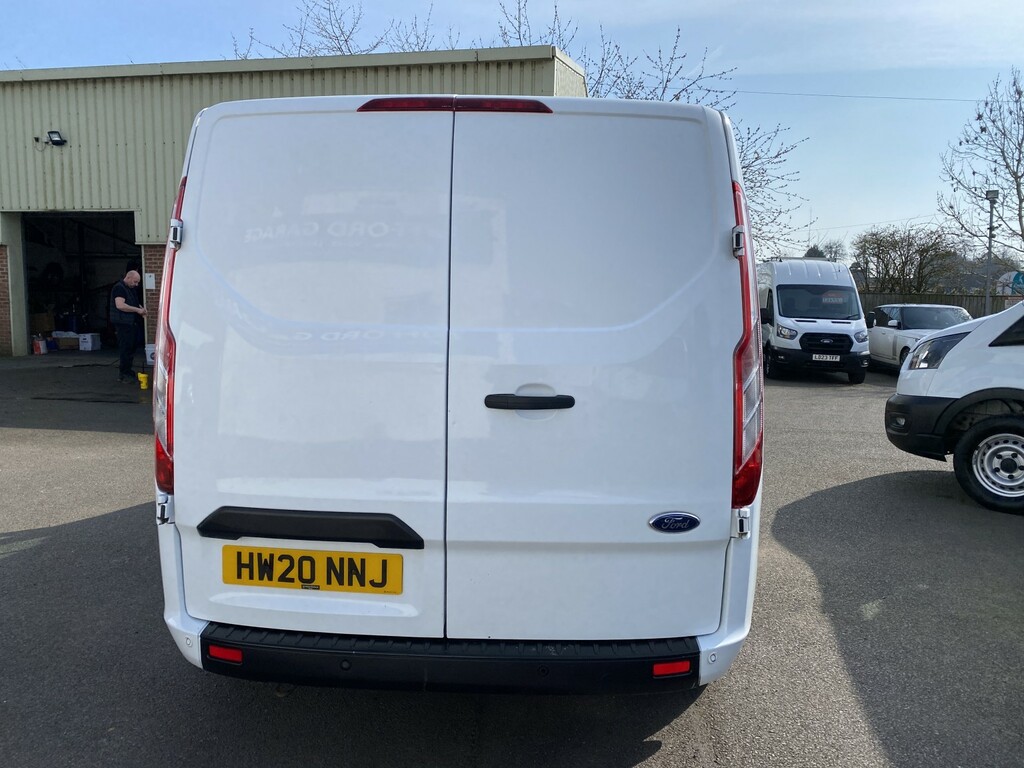 Ford Transit Custom Panel Van 2.0 300 Ecoblue Trend 202020 HW20NNJ White #4
