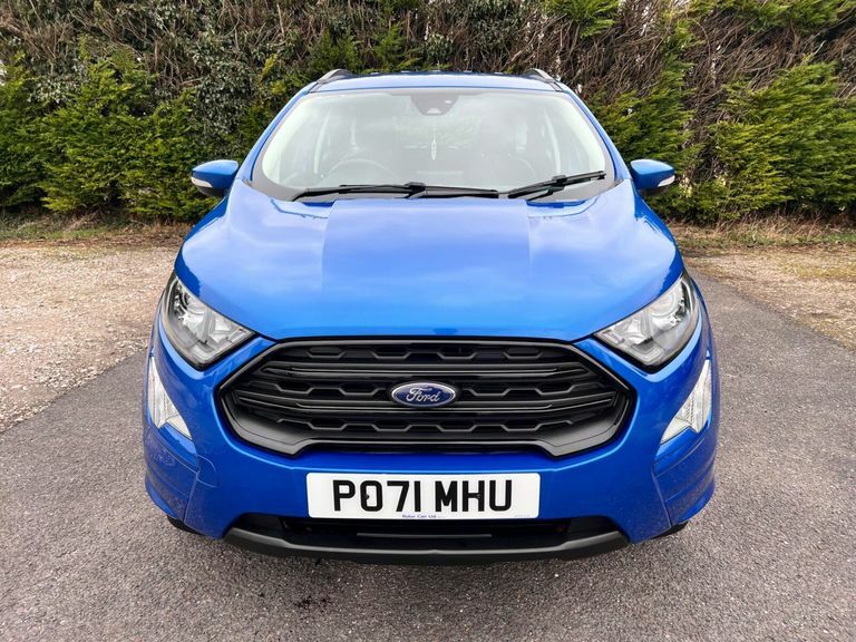 Ford Ecosport 1.0T Ecoboost St-line Design Euro 6 Ss PO71MHU Blue #2