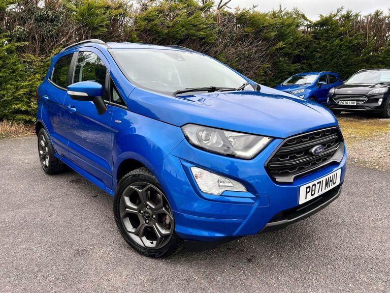 Ford Ecosport 1.0T Ecoboost St-line Design Euro 6 Ss PO71MHU Blue #5