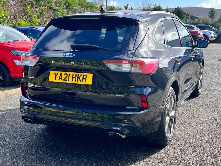 Ford Kuga 2.5 Ecoboost Duratec 14.4Kwh St-line First Edition YA21HKR Black #6