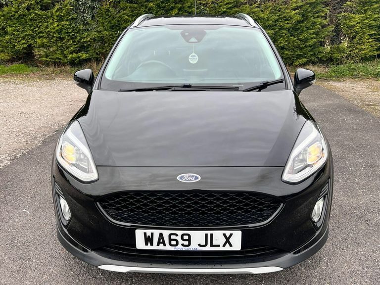 Ford Fiesta 1.0T Ecoboost Active X Euro 6 Ss WA69JLX Black #3