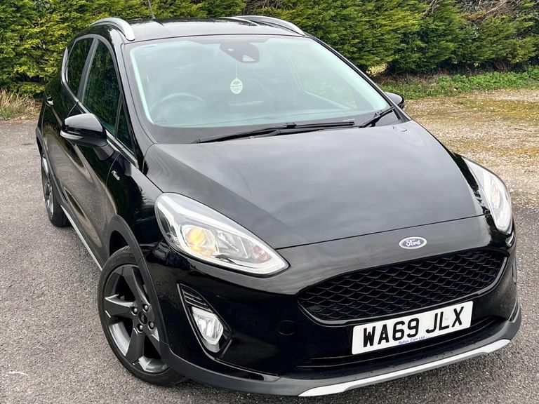 Ford Fiesta 1.0T Ecoboost Active X Euro 6 Ss WA69JLX Black #2
