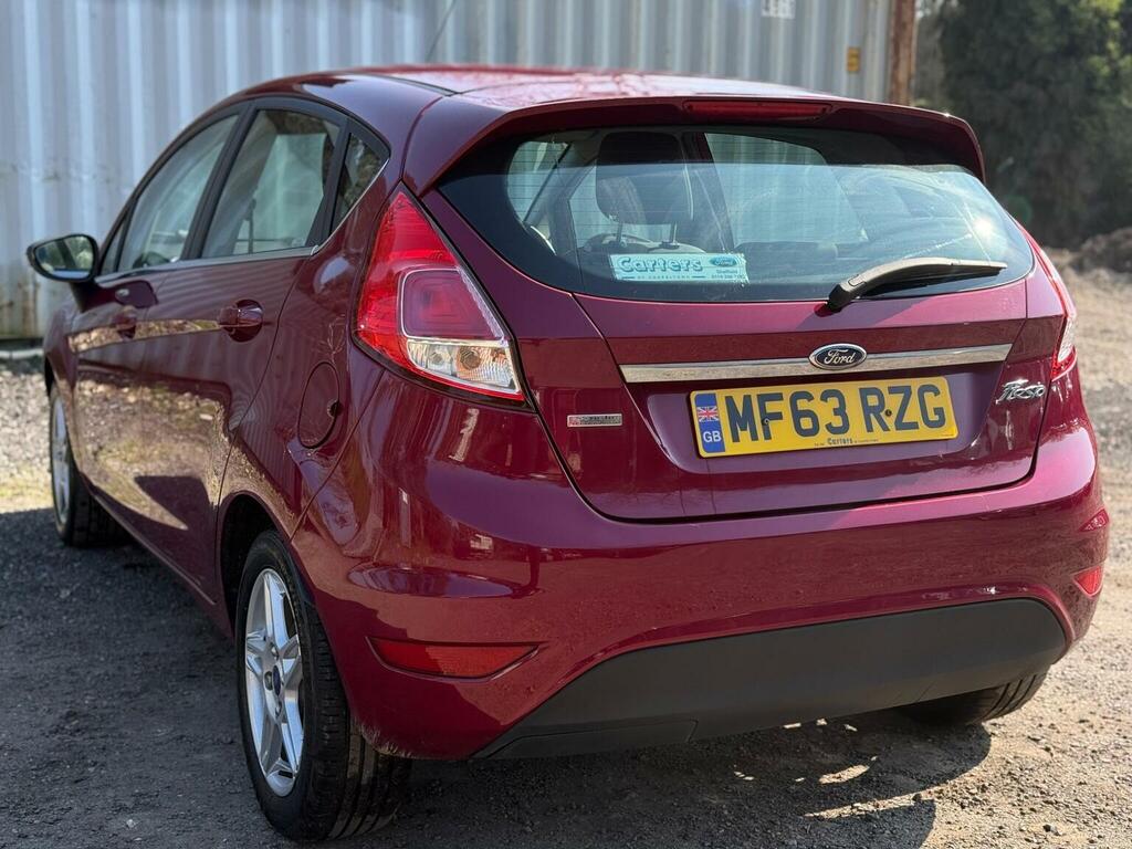 Ford Fiesta Hatchback 1.0 Zetec Euro 5 Ss 201363 MF63RZG Red #4