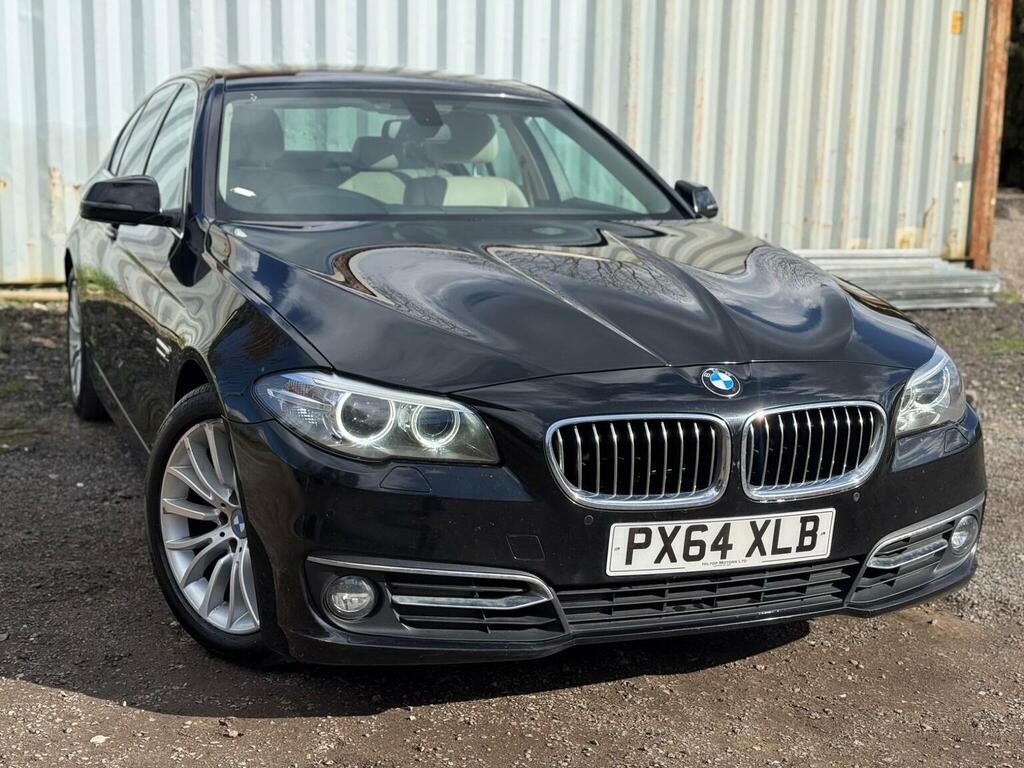 BMW 5 Series Saloon 2.0 520D Luxury Euro 6 Ss 2014 Black