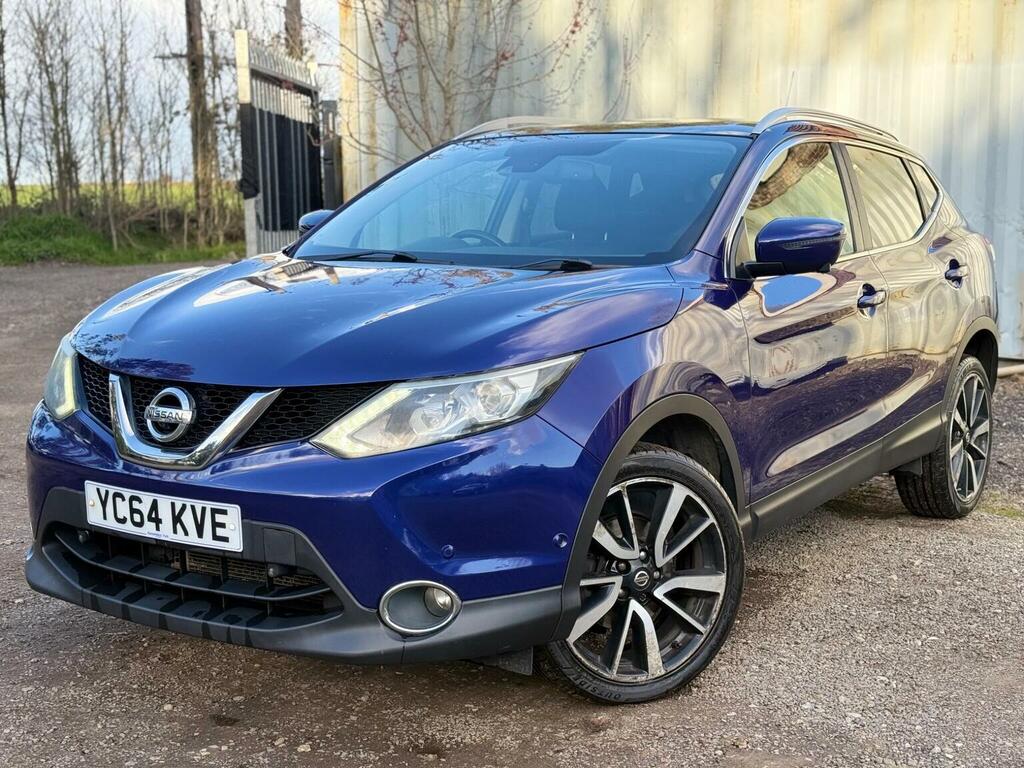 Nissan Qashqai Suv 1.2 Dig-t Tekna 2Wd Euro 5 Ss 201464 YC64KVE Blue #2