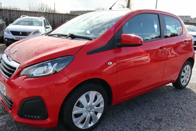 Peugeot 108 1.0 Active Hatchback Euro 6 68 Red #4