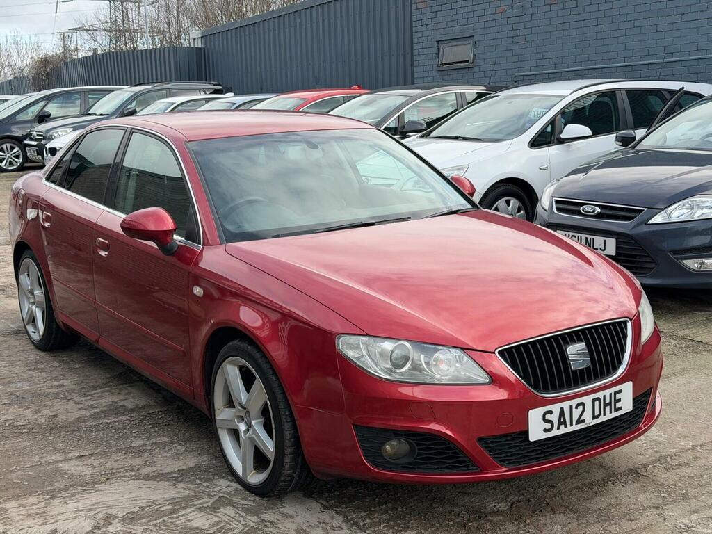 Seat Exeo 2.0 Tdi Cr Sport Euro 5 Red #3