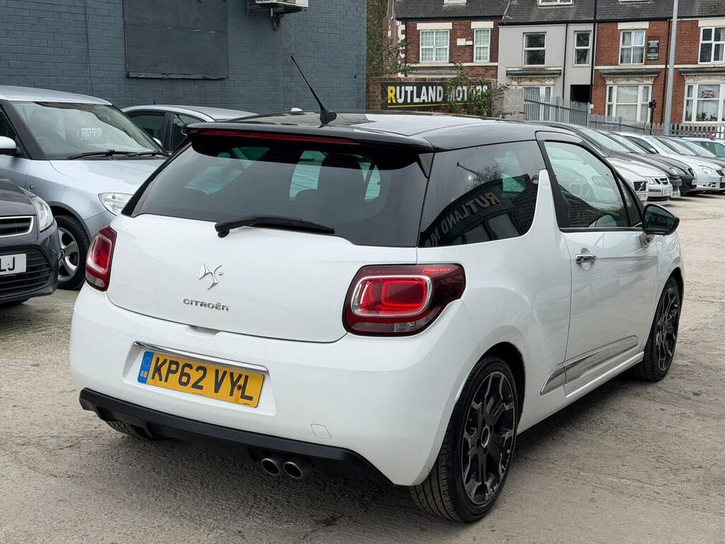 Citroen DS3 1.6 E-hdi Airdream Dsport Euro 5 Ss KP62VYL White #4
