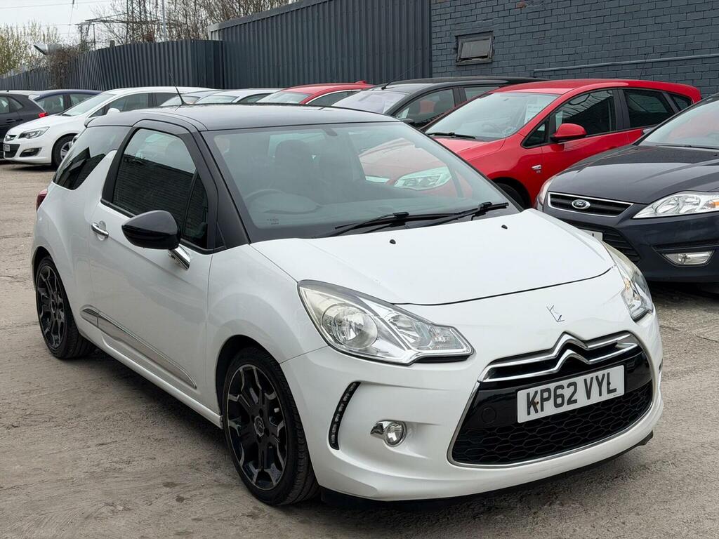 Citroen DS3 1.6 E-hdi Airdream Dsport Euro 5 Ss KP62VYL White #3