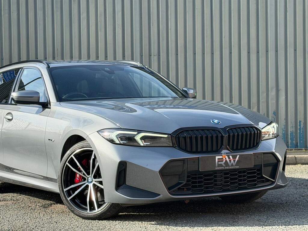 BMW 3 Series 2.0 12Kwh M Sport Touring Euro 6 Ss BK23UWO Grey #4