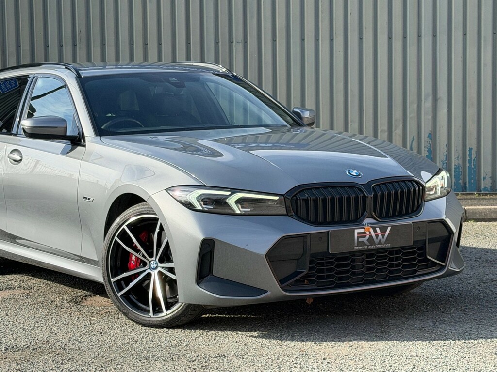 BMW 3 Series 2.0 12Kwh M Sport Touring Euro 6 Ss BK23UWO Grey #2