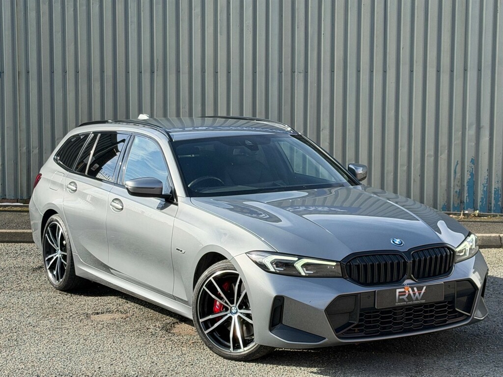 BMW 3 Series 2.0 12Kwh M Sport Touring Euro 6 Ss BK23UWO Grey #3