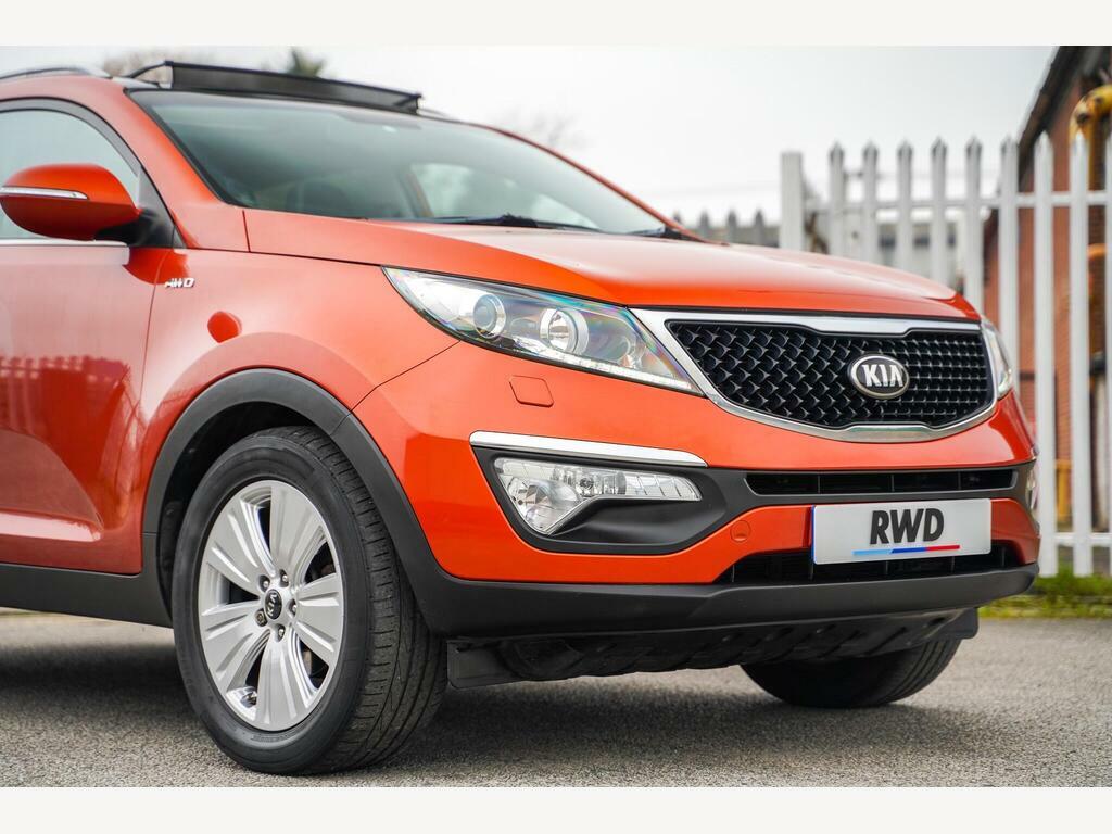 Kia Sportage 2.0 Crdi Kx-3 Awd Euro 5 Orange #4