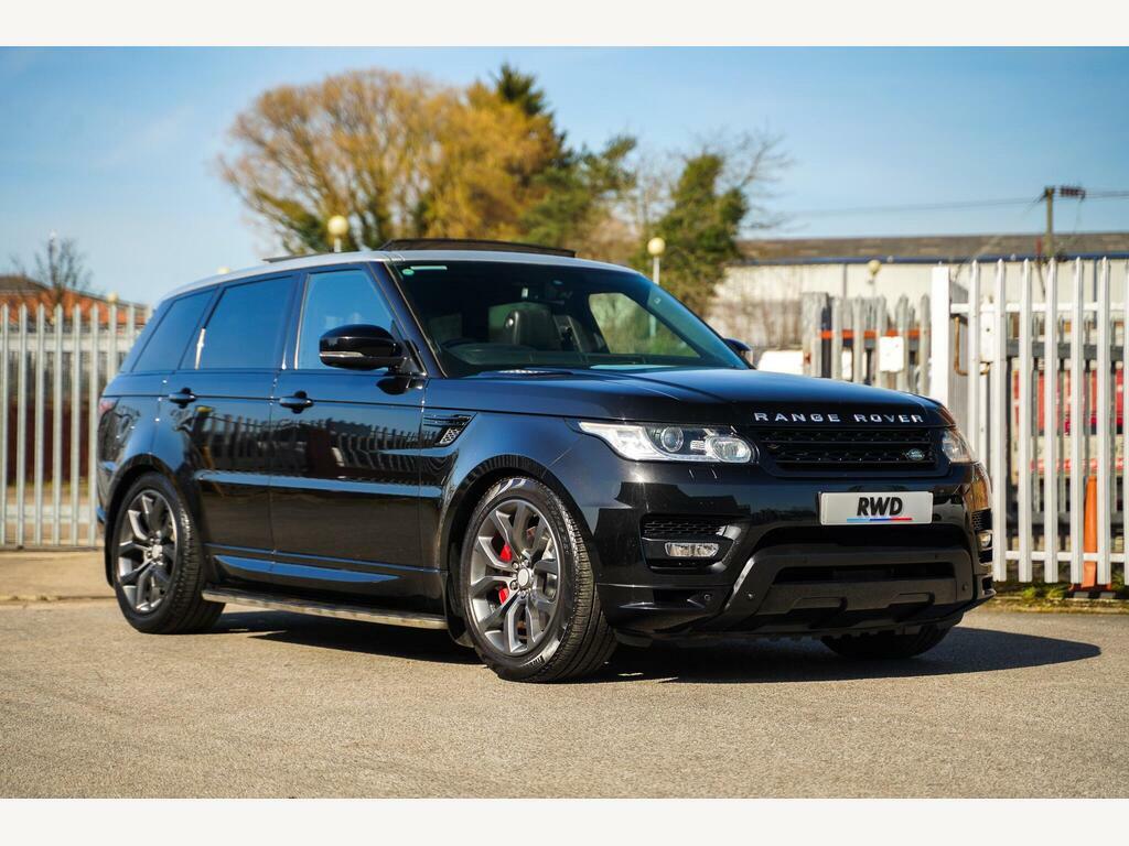 Land Rover Range Rover Sport 3.0 Sd V6 Dynamic Suv  Black #3