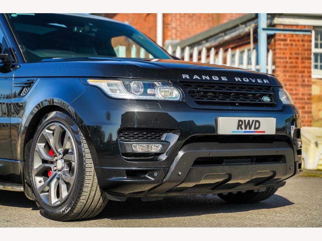 Land Rover Range Rover Sport 3.0 Sd V6 Dynamic Suv  Black #4