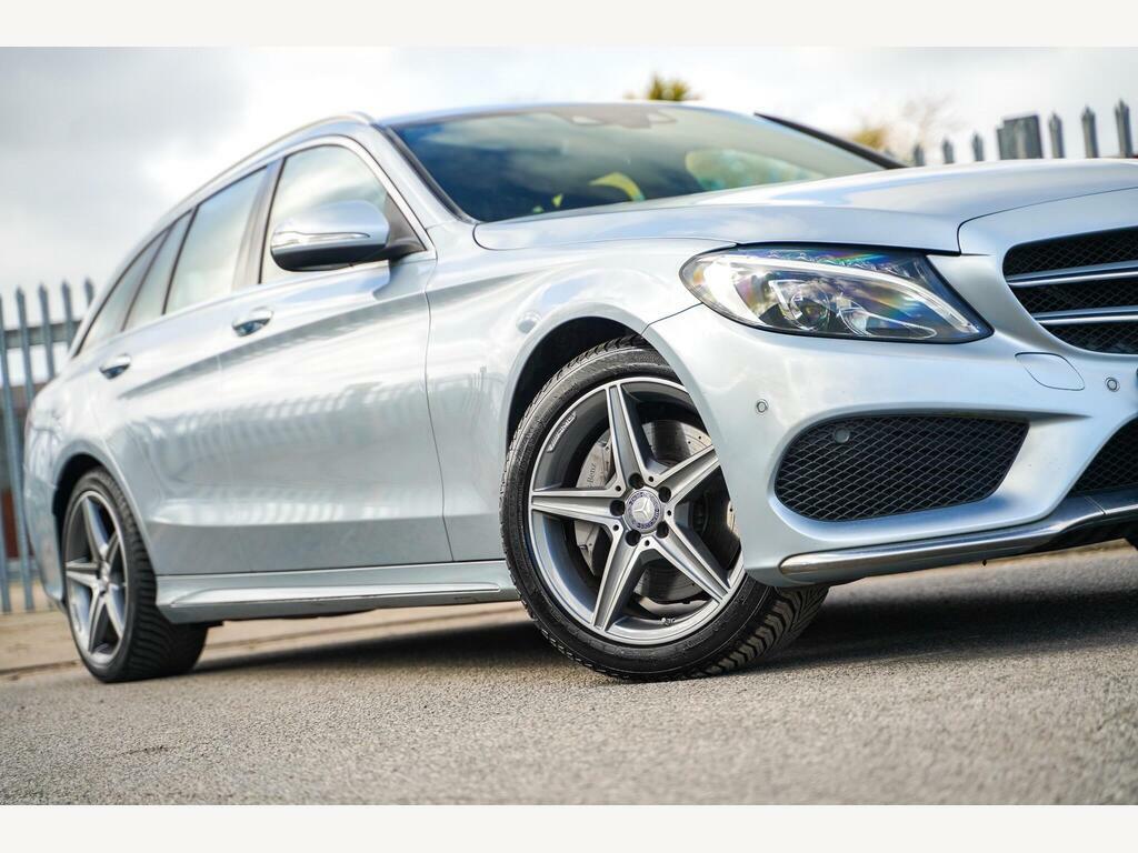 Mercedes-Benz C Class 2.1 C250 Bluetec Amg Line G-tronic Euro 6 S S Silver #4