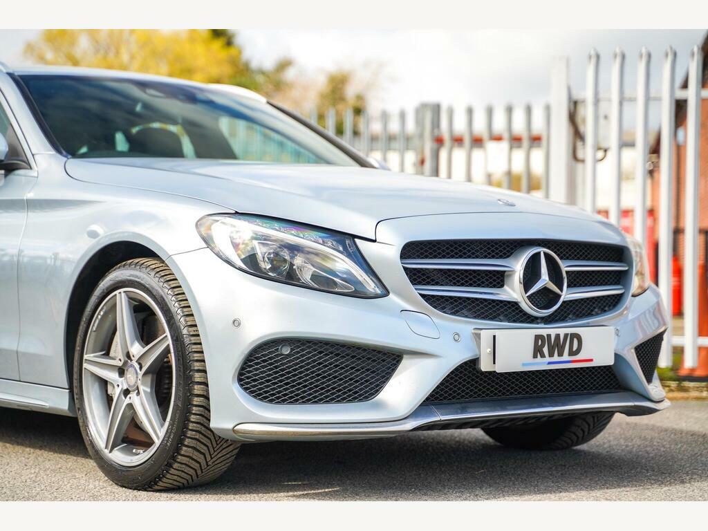 Mercedes-Benz C Class 2.1 C250 Bluetec Amg Line G-tronic Euro 6 S S Silver #2