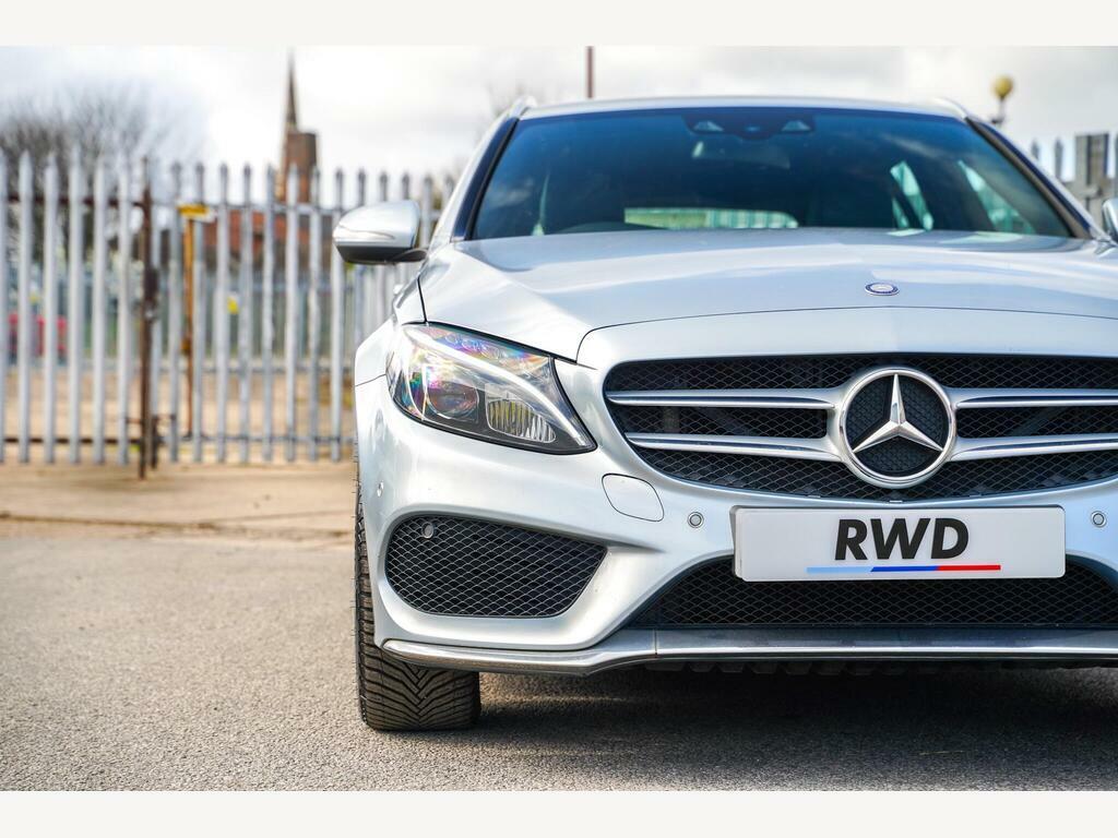 Mercedes-Benz C Class 2.1 C250 Bluetec Amg Line G-tronic Euro 6 S S Silver