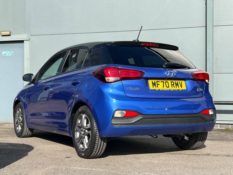Hyundai I20 1.2 Mpi Play - 2020 70 Blue #4