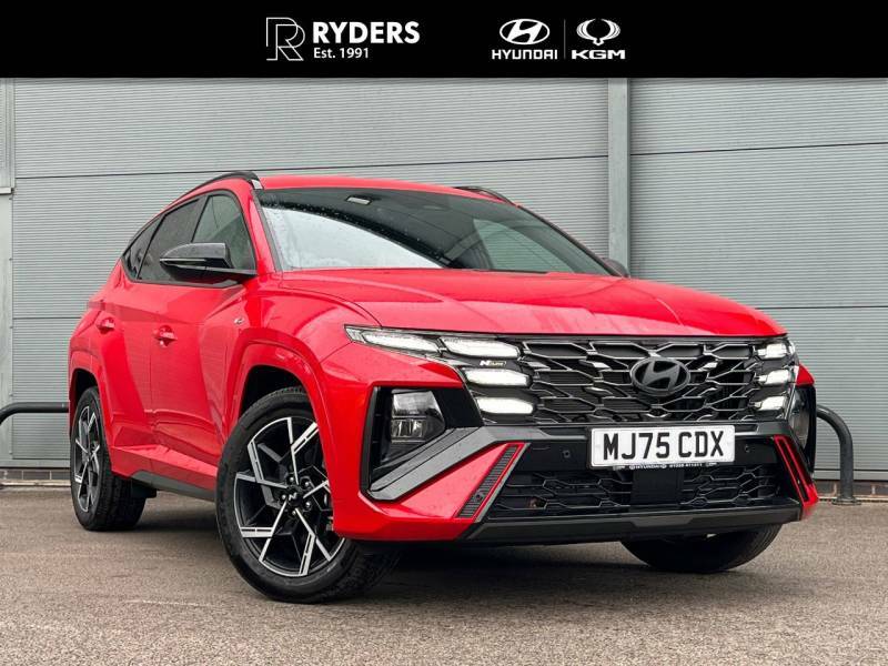 Hyundai Tucson 1.6T Hybrid N Line - 2025 75 MJ75CDX Red #2