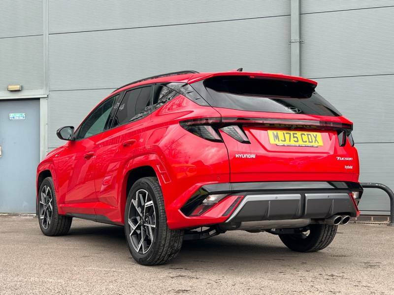 Hyundai Tucson 1.6T Hybrid N Line - 2025 75 MJ75CDX Red #4