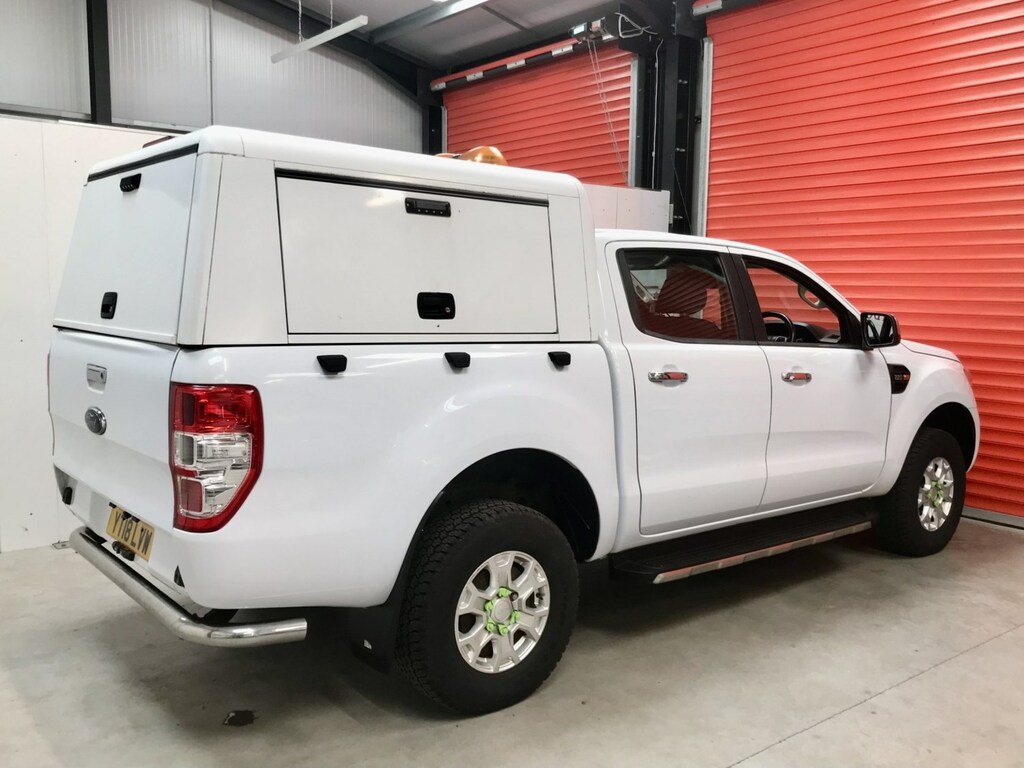 Ford Ranger Pick Up Double Cab Xlt 2.2 Tdci YT18LVW White #4