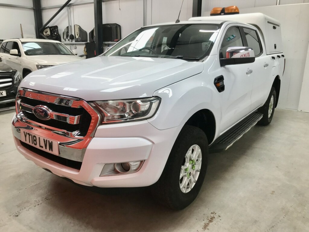 Ford Ranger Pick Up Double Cab Xlt 2.2 Tdci YT18LVW White #2