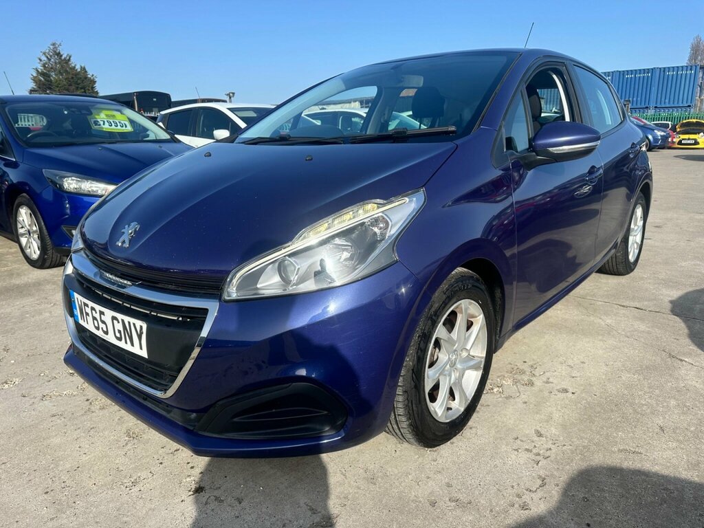 Peugeot 208 1.6 Bluehdi Active Euro 6 WF65GNY Blue #4
