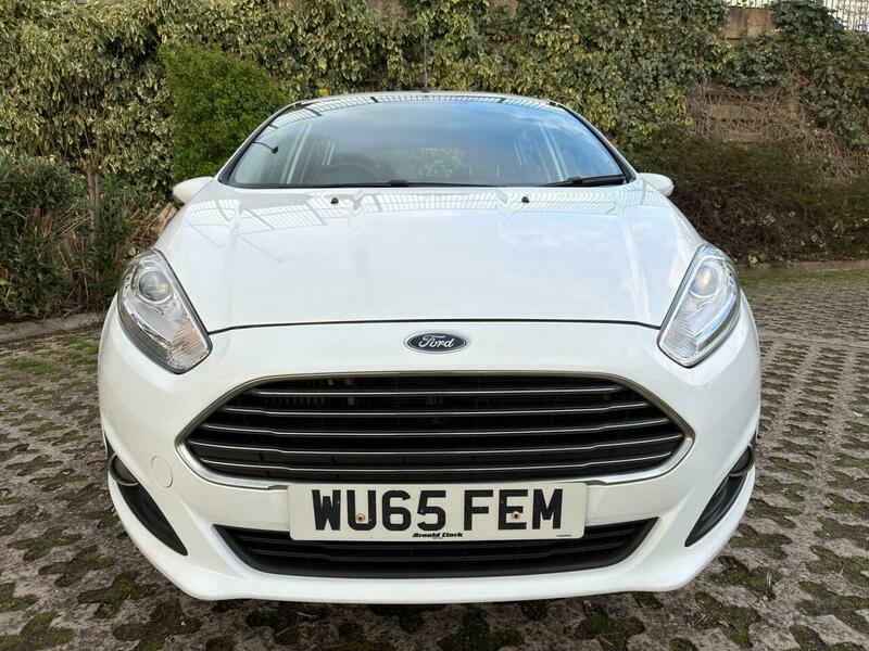 Ford Fiesta 1.0T Ecoboost Zetec Euro WU65FEM White #2
