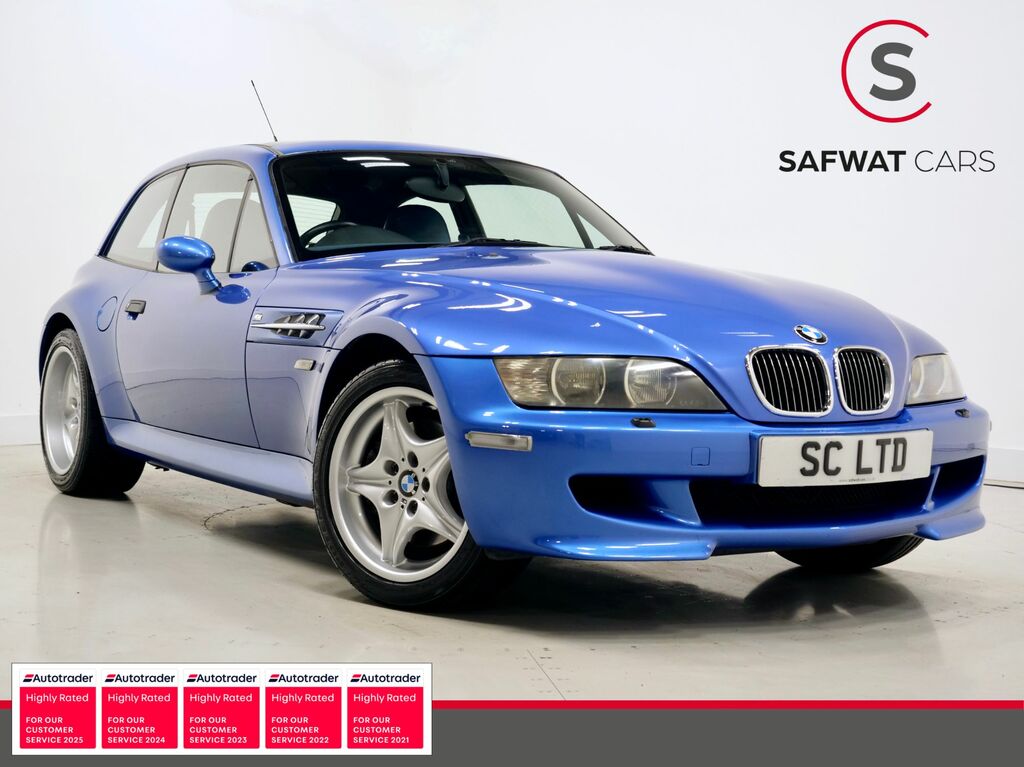 BMW Z3 M 2001 3.2 Coupe 268 Gkm, 325 Bh Blue