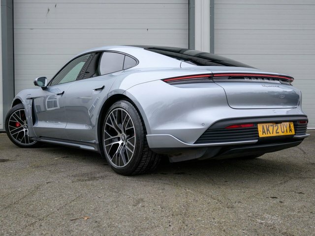 Porsche Taycan 2022 Performance Plus 93.4Kwh 4S Saloon Electr AK72UYA Silver #2