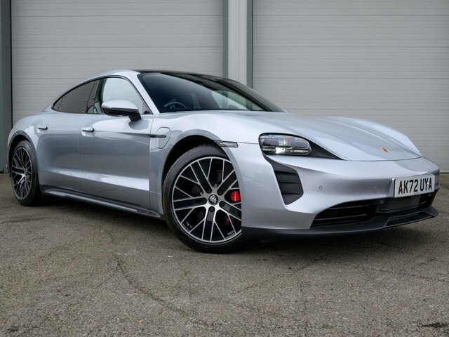 Porsche Taycan 2022 Performance Plus 93.4Kwh 4S Saloon Electr Silver