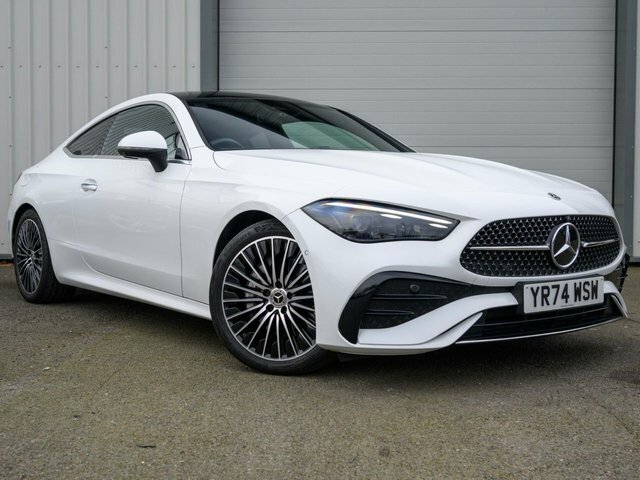 Mercedes-Benz CLE Class 2024 2.0 Cle300h Mhev Amg Line Premium Coupe White