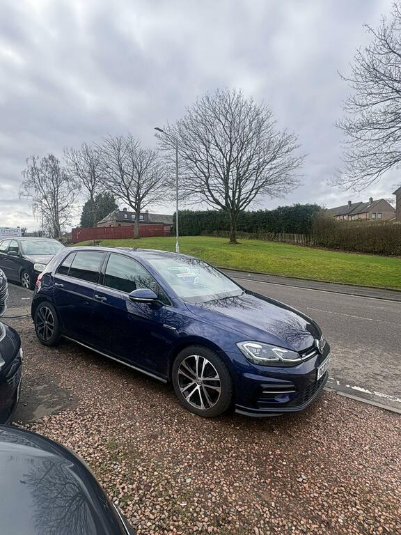 Volkswagen Golf Hatchback 2.0 Tdi R-line Edition Dsg Euro 6 Ss Blue