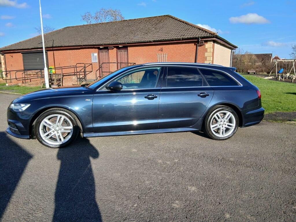 Audi A6 Avant Estate 2.0 Tdi S Line S Tronic Quattro Euro 6 Ss Blue #3