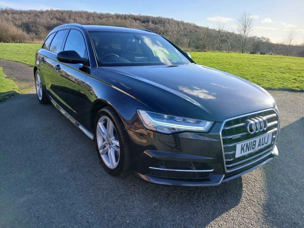 Audi A6 Avant Estate 2.0 Tdi S Line S Tronic Quattro Euro 6 Ss Blue