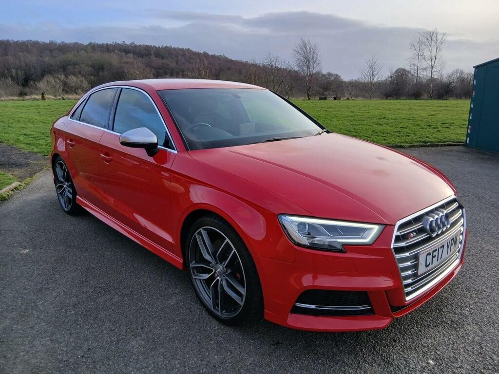 Audi S3 Saloon 2.0 Tfsi S Tronic Quattro Euro 6 Ss Red