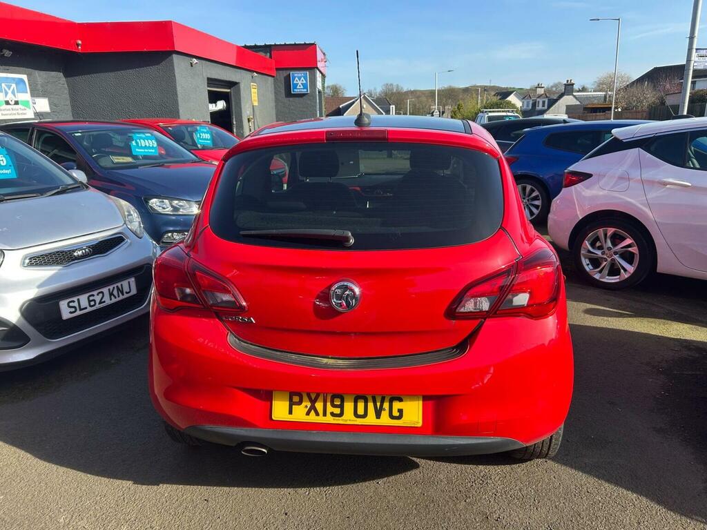 Vauxhall Corsa Hatchback 1.4I Ecotec Griffin Euro 6 201919 PX19OVG Red #3