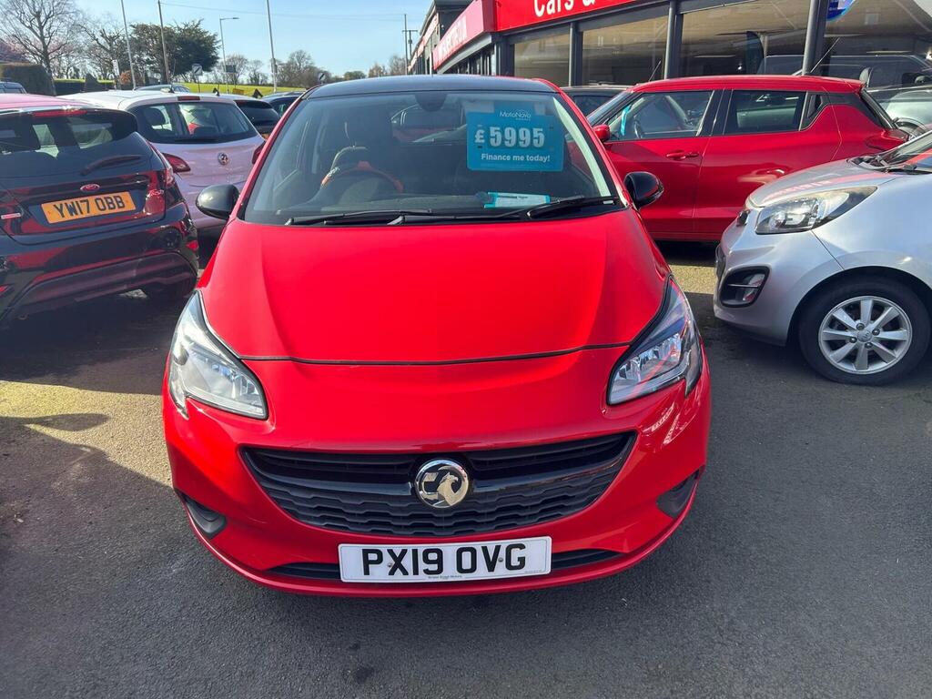 Vauxhall Corsa Hatchback 1.4I Ecotec Griffin Euro 6 201919 PX19OVG Red #2