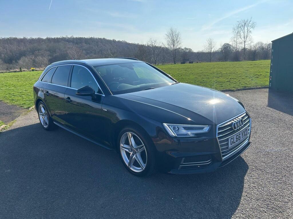 Audi A4 Avant Estate 2.0 Tdi S Line S Tronic Euro 6 Ss 2 Black