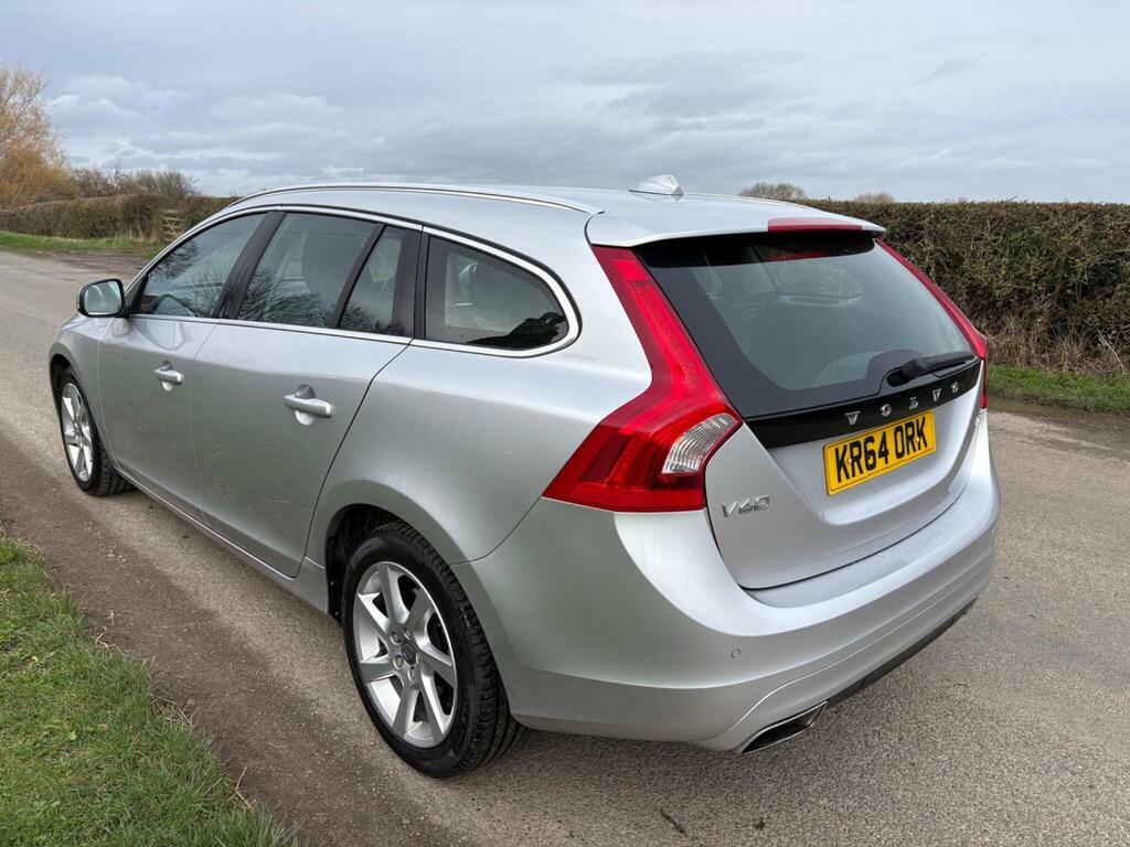 Volvo V60 2.4 D5 Se Lux Nav Geartronic Euro 5 Silver #4