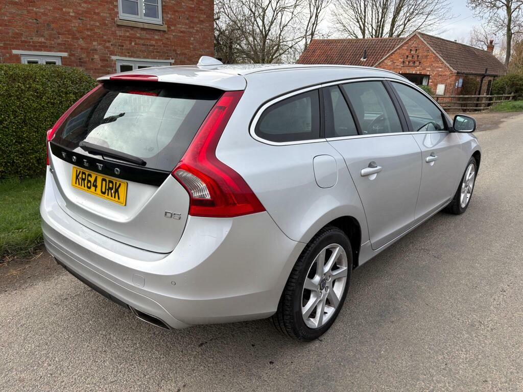 Volvo V60 2.4 D5 Se Lux Nav Geartronic Euro 5 Silver #6