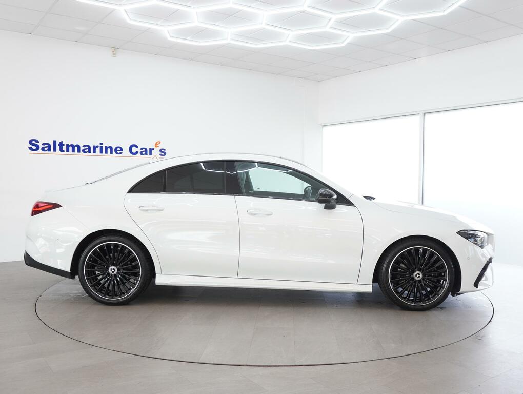 Mercedes-Benz CLA Class 1.3 Cla200h Mhev Amg Line Premium Plus Coupe CMZ2268 White #4