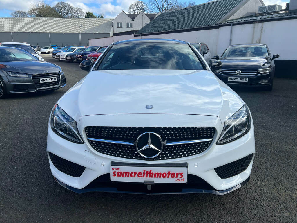 Mercedes-Benz C Class C300 Amg Line YD66DWY White #2