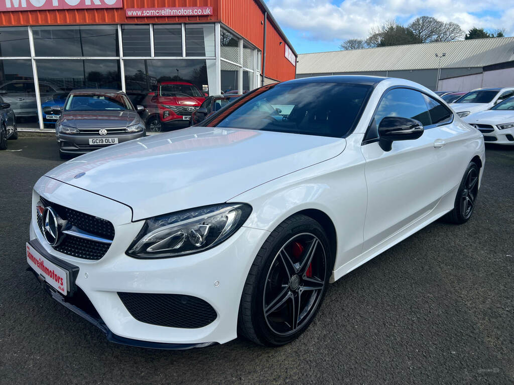 Mercedes-Benz C Class C300 Amg Line YD66DWY White #5