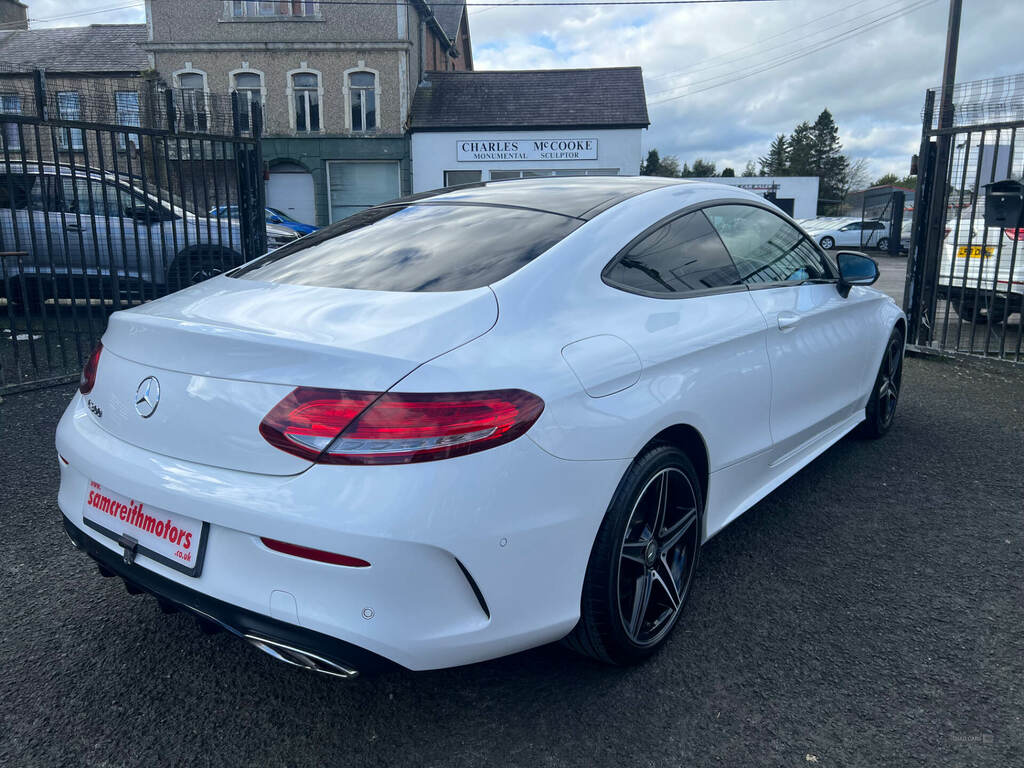 Mercedes-Benz C Class C300 Amg Line YD66DWY White #6